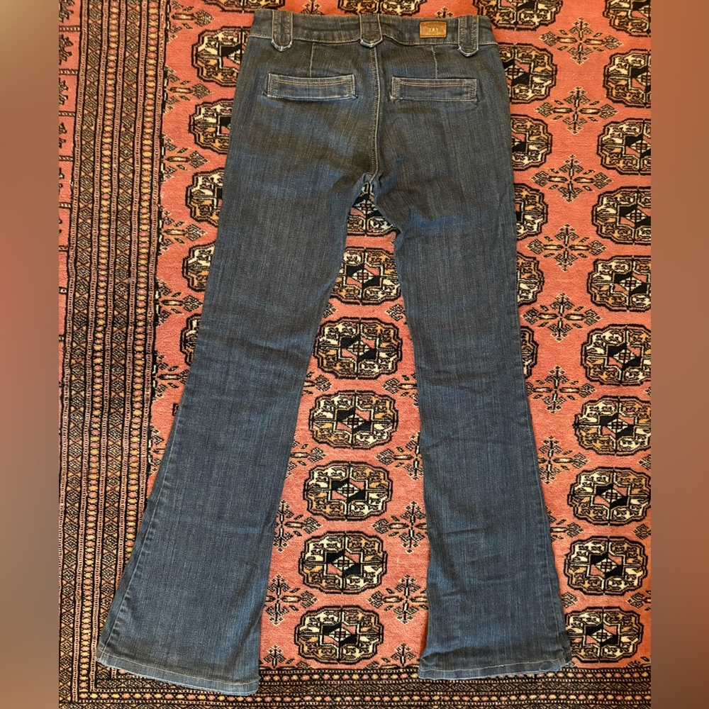 You & You Low Rise Flair Dark Wash Jean - Picture 8 of 9
